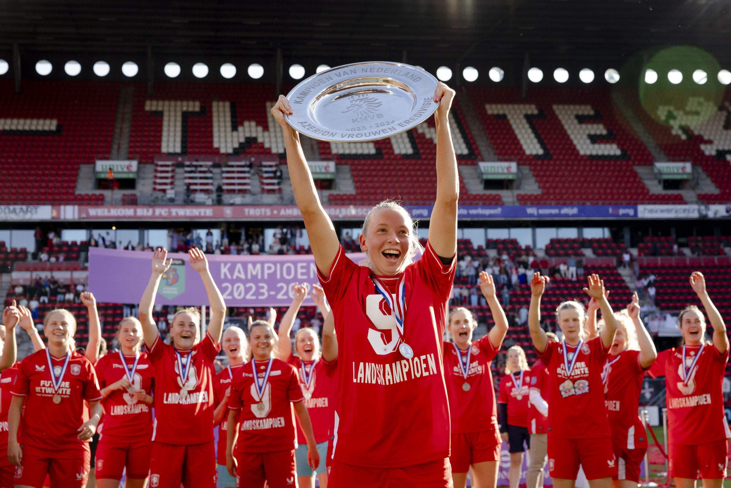 FC Twente pakt negende landstitel